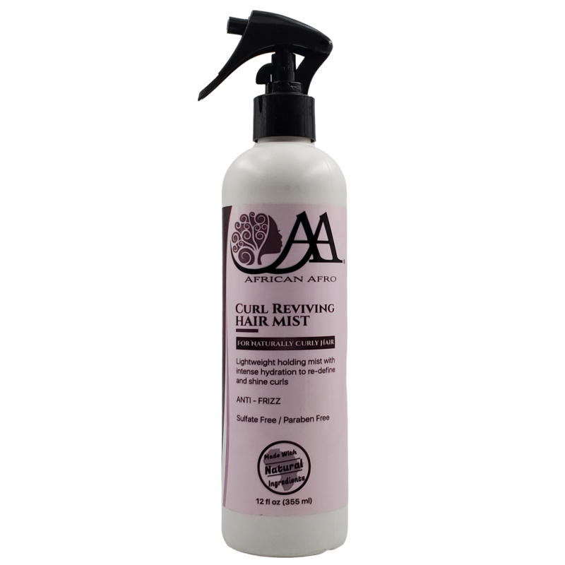 African Afro Curl Reviving Hair Mist Spray