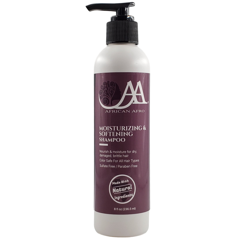 African Afro Moisturizing & Softening Hair Shampoo