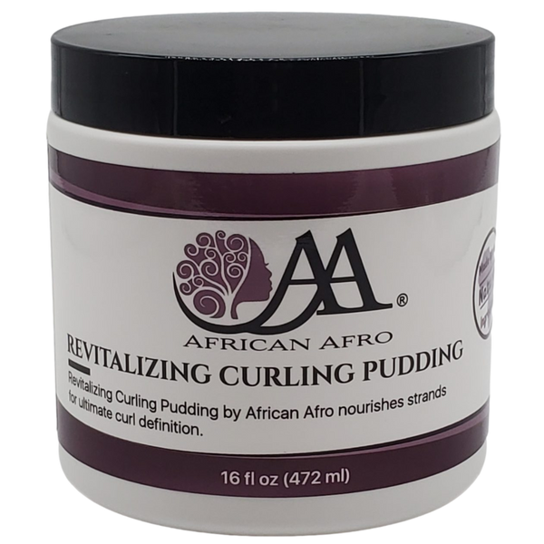 African Afro Revitalizing Curling Pudding Hair Cream