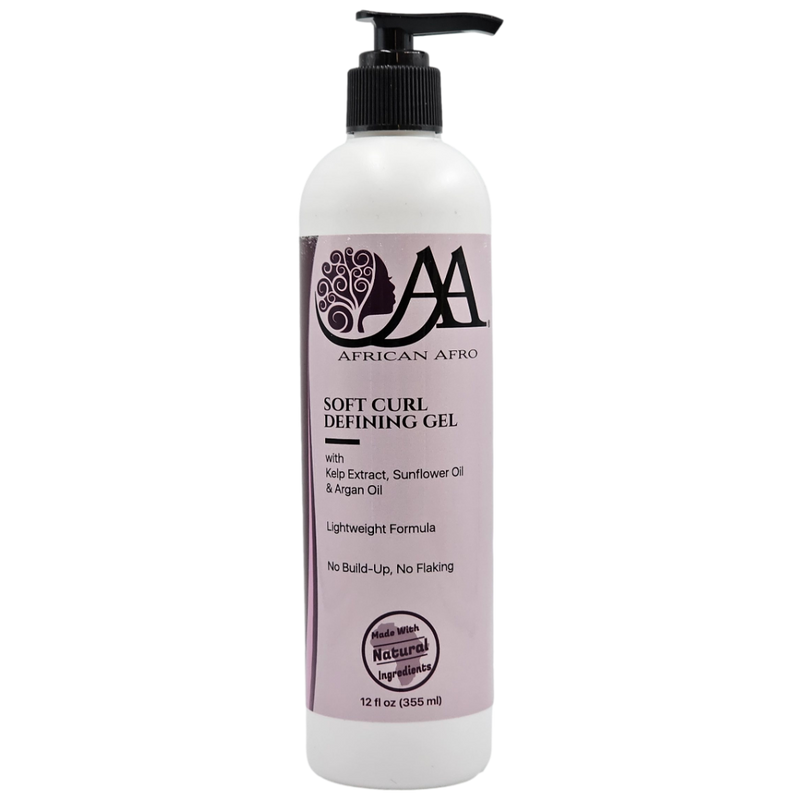 African Afro Soft Curl Defining Gel
