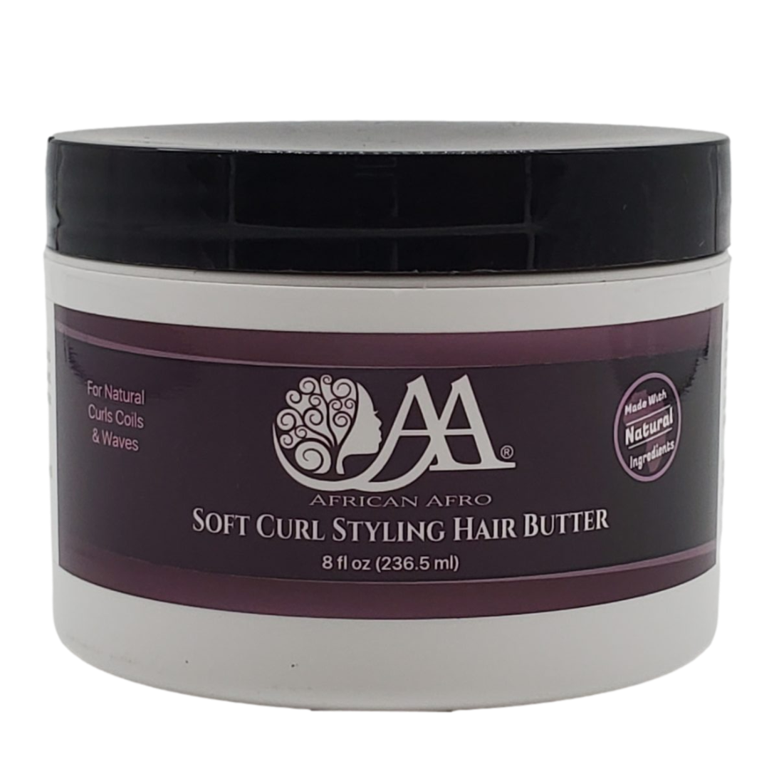 African Afro Moisturizing Soft Curl Styling Hair Butter