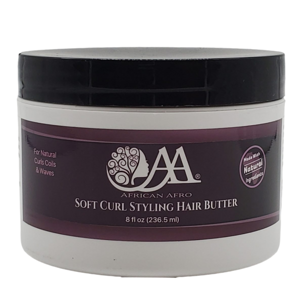 African Afro Moisturizing Soft Curl Styling Hair Butter